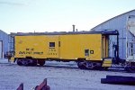 Chicago & Northwestern caboose on local CNW #11062